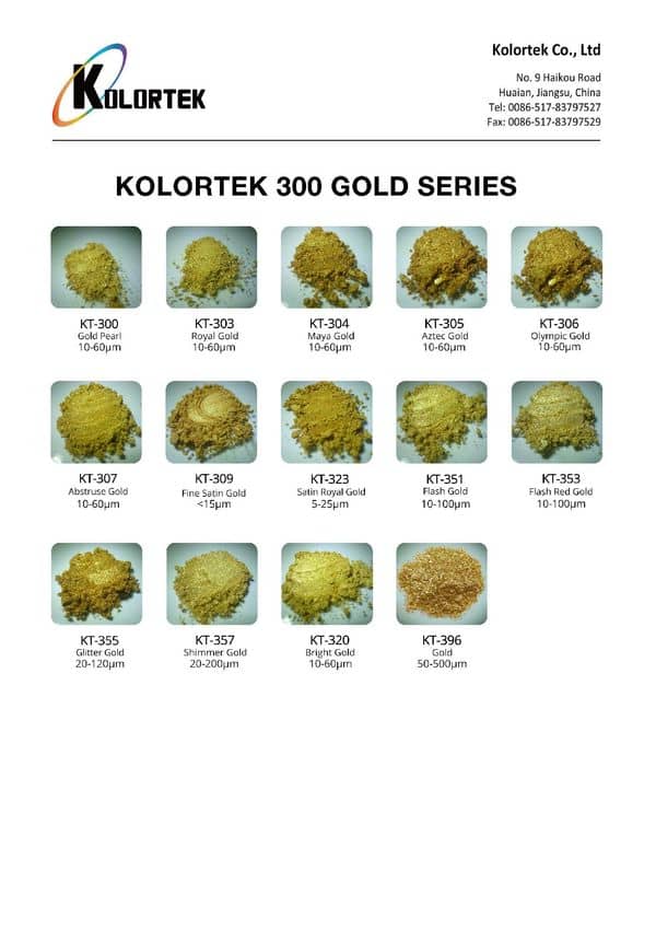 Kolortek 300 Gold Serie