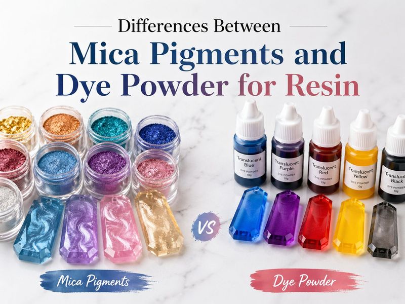 mica pigments for resin