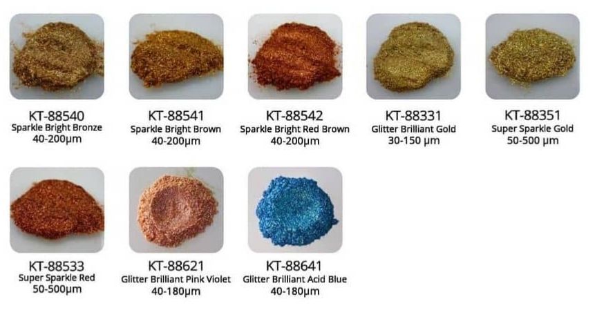 Sparkle pearl pigments