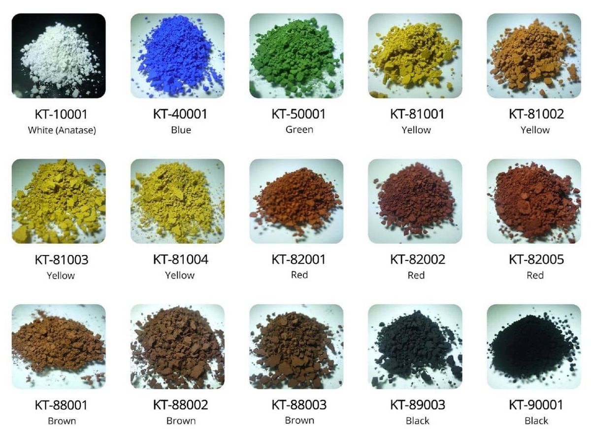 matte cosmetic pigments
