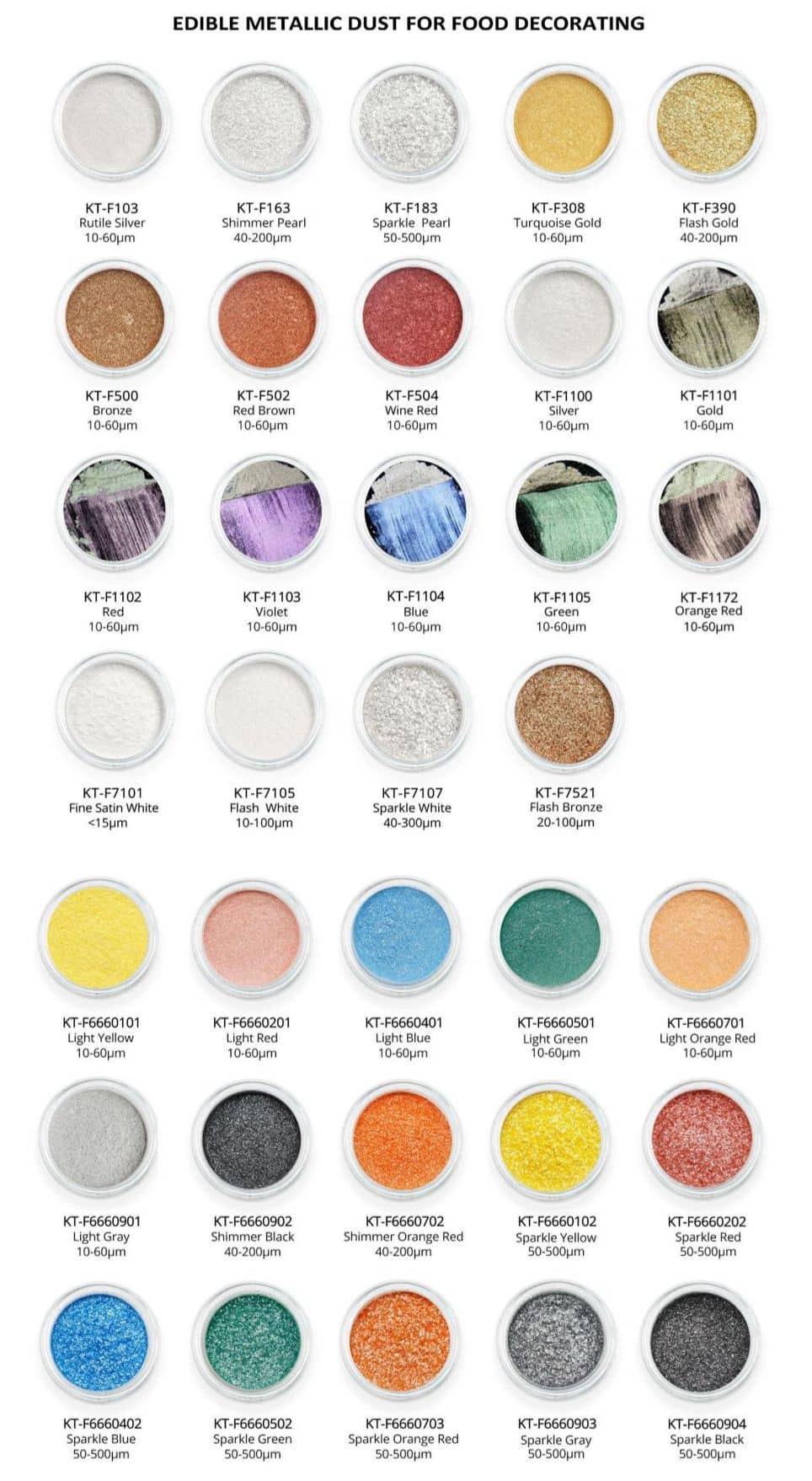 food glitter