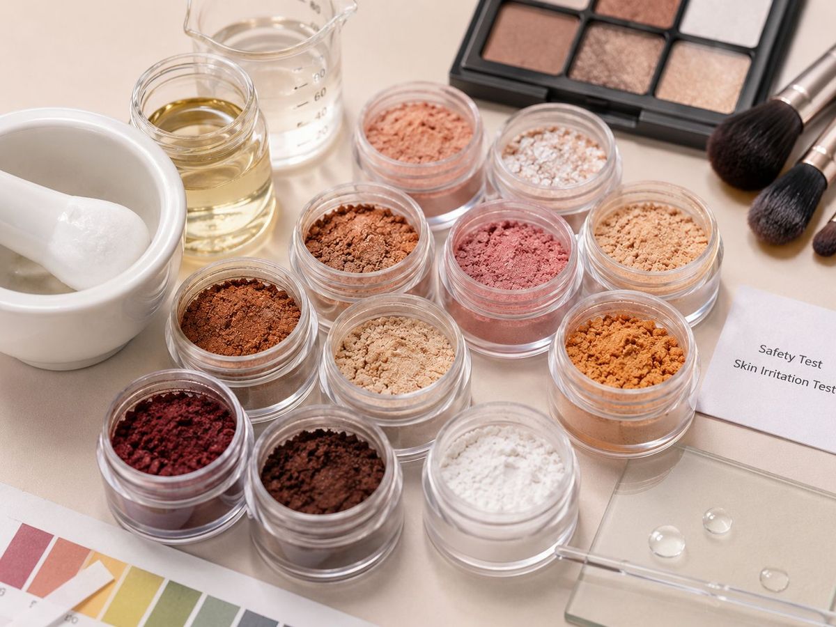 Wie man hautverträgliches Pigmentpuder für Make-up-Formeln auswählt