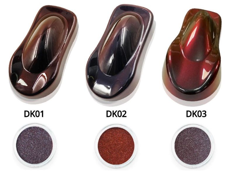 black chameleon pigment
