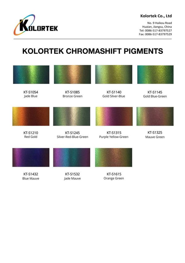Chromashift-Kollektion