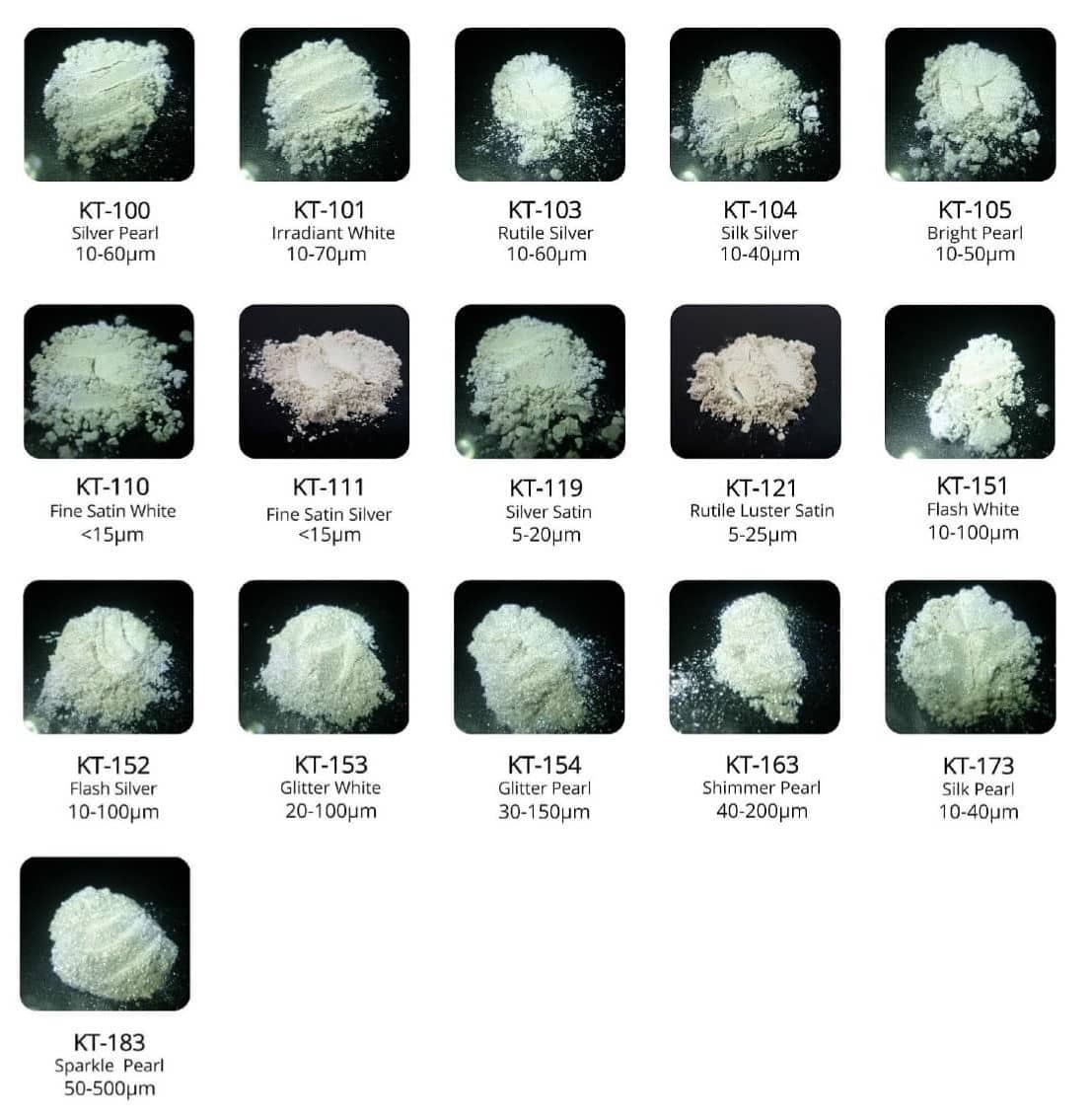 wholesale silver pearl pigment