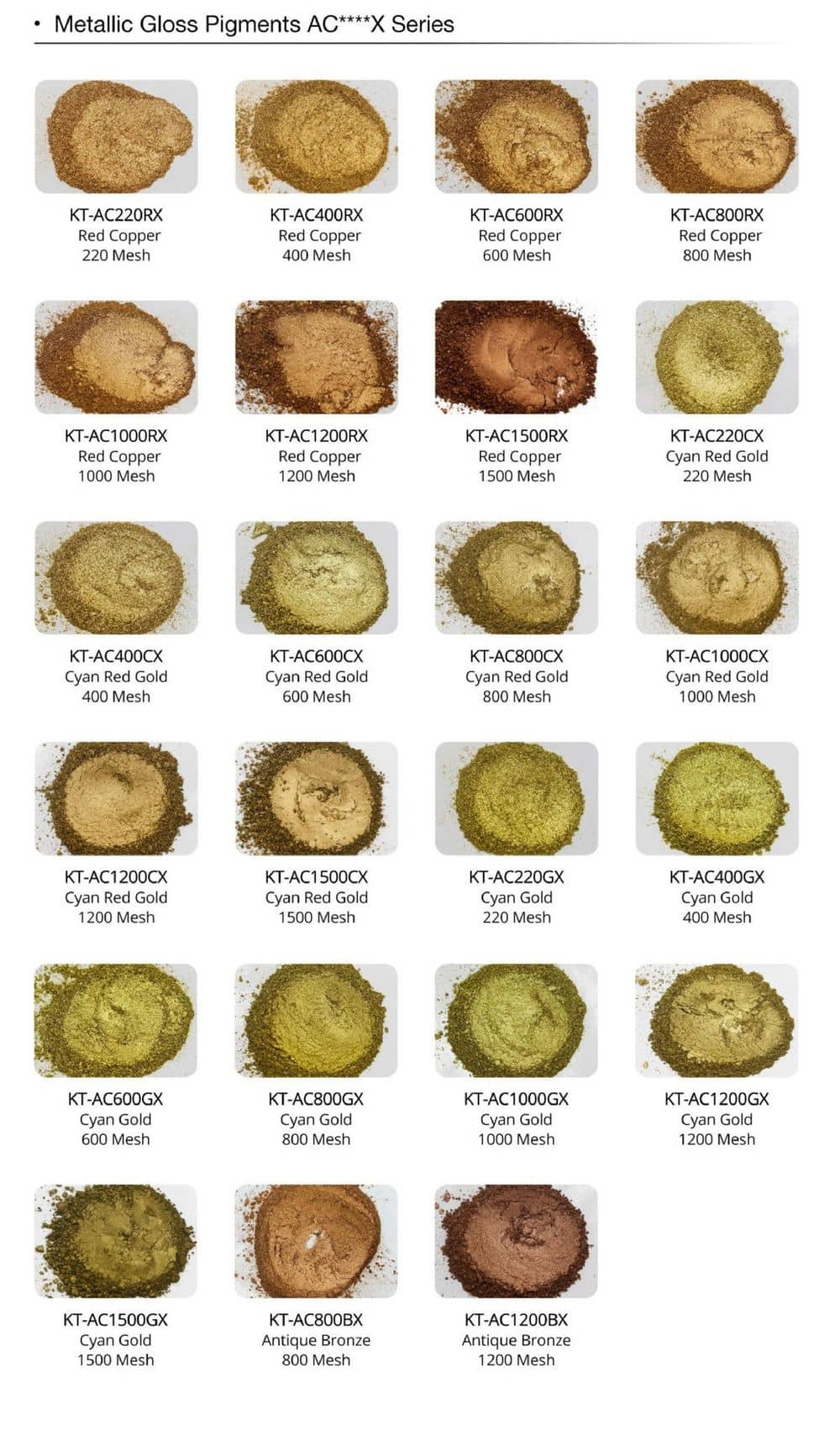 wholesale gold bronze powder